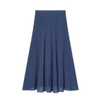 Damen Maxirock mit fließendem Schnitt und asymmetrischen Details R&B