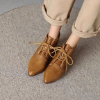 Damen modische Schnür-Stiefeletten R&B