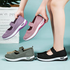Damen Slip-On Sportschuhe mit elastischem Riemen und atmungsaktivem Obermaterial R&B