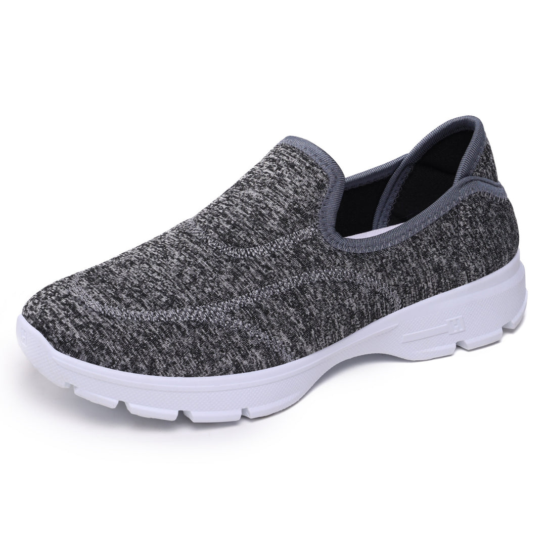 Damen Bequeme Slip-On Sneakers mit rutschfester Sohle und atmungsaktivem Obermaterial R&B
