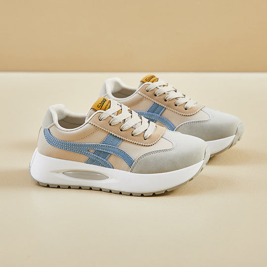 Damen Sportliche Sneaker mit atmungsaktiver Oberflächenstruktur und komfortabler Dämpfung R&B