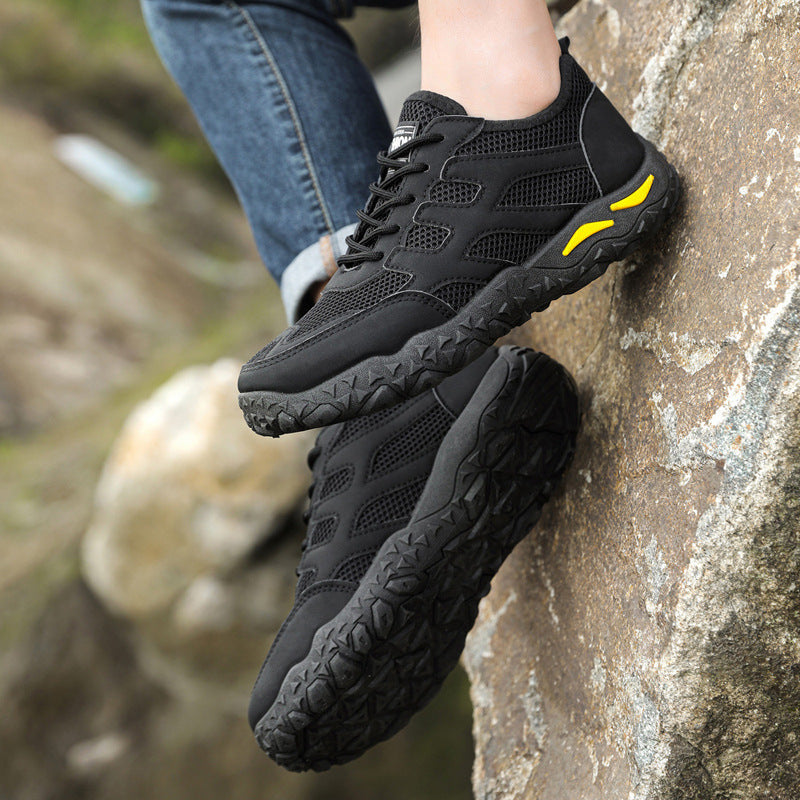 Herren atmungsaktive Sneakers mit rutschfester Sohle R&B