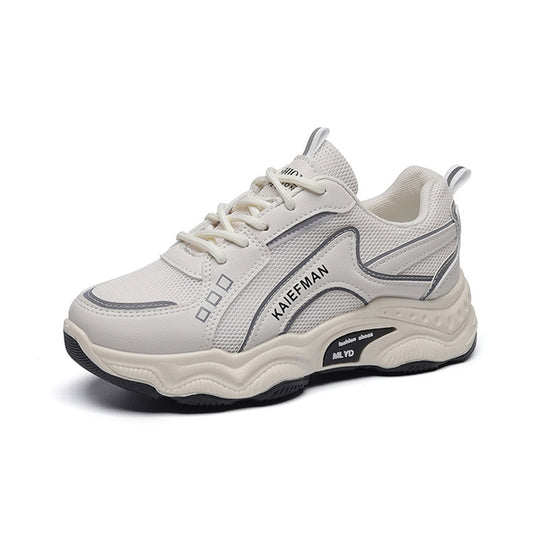 Damen Sportliche Sneaker mit stoßdämpfender Sohle und atmungsaktivem Obermaterial R&B