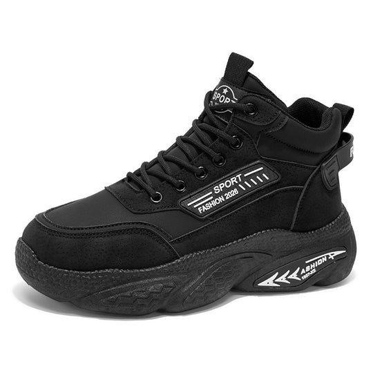 Damen Sportliche High-Top Sneakers mit rutschfester Sohle und extra Dämpfung R&B