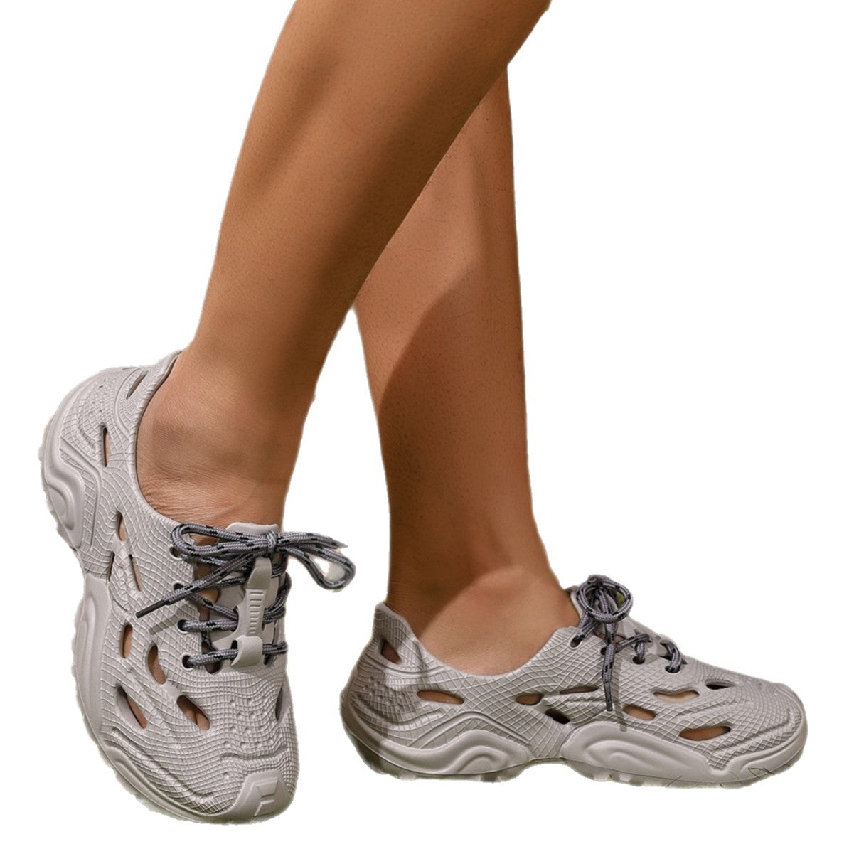 Damen Sportliche Sneaker mit atmungsaktivem Obermaterial und rutschfester Sohle R&B