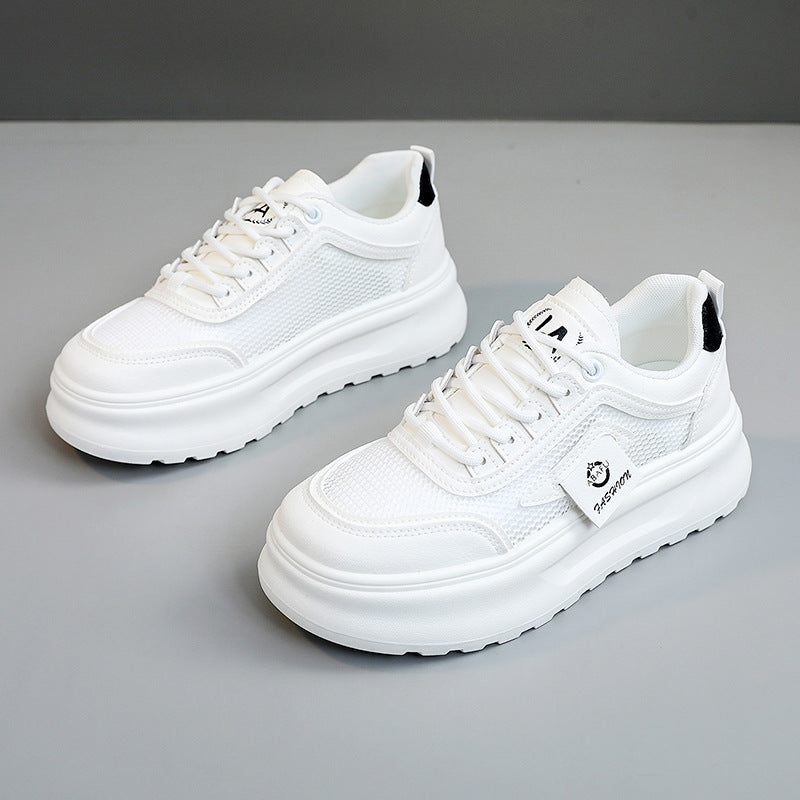 Damen Modische Sneakers mit atmungsaktiver Mesh-Oberfläche und dämpfendem Sohlenprofil R&B