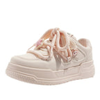 Damen Sneakers mit verspieltem Sternenmotiv und weicher Dämpfung