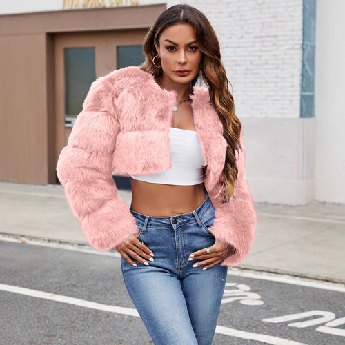 Damen Kurzhaarmantel R&B