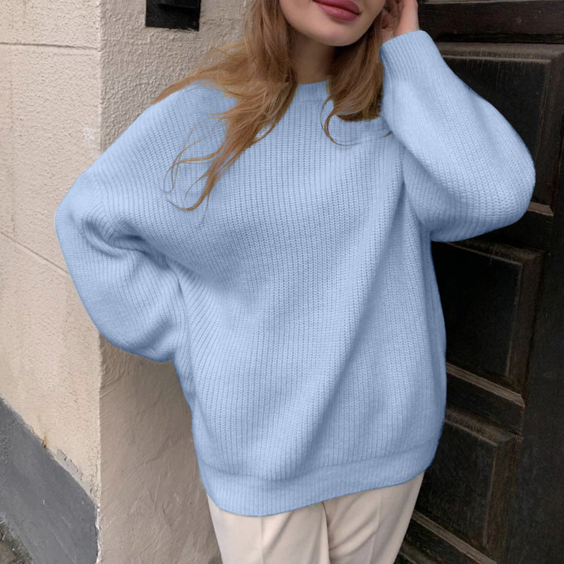 Damen Oversized Pullover aus hochwertigem Strick R&B