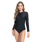 Damen Langarm Rashguard R&B