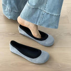 Damen Ballerinas mit Leopardenmuster und komfortablem Innenfutter R&B