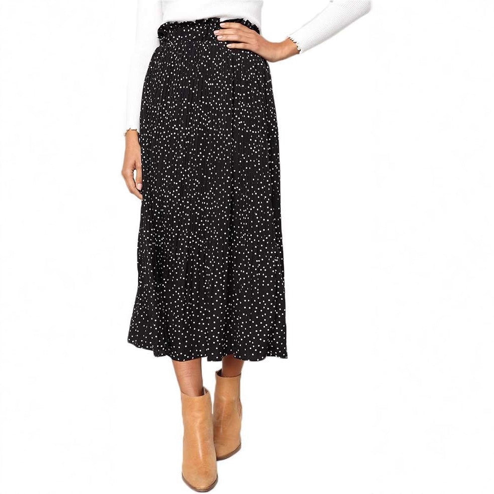 Damen Maxirock mit modischem Animal Print R&B
