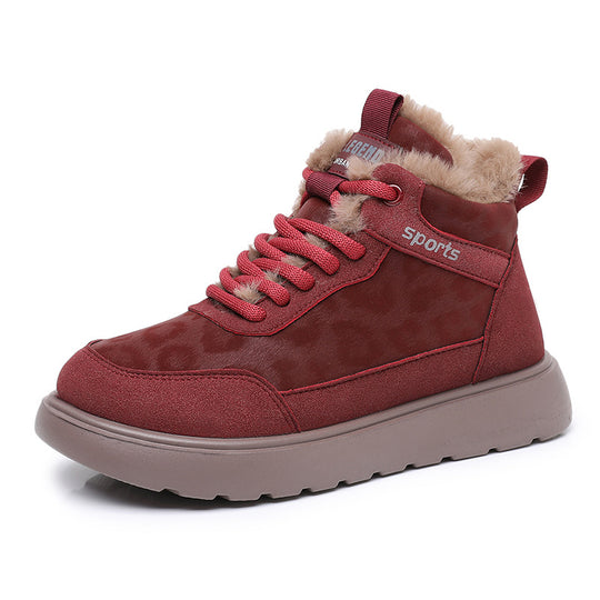 Damen Winterliche Sneakers mit isolierendem Innenfutter und rutschfester Sohle R&B