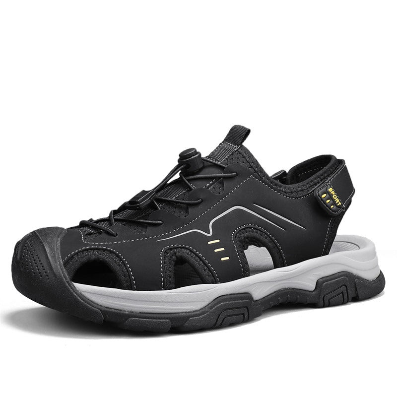 Damen Sportliche und atmungsaktive Wassersandalen mit rutschfester Sohle R&B