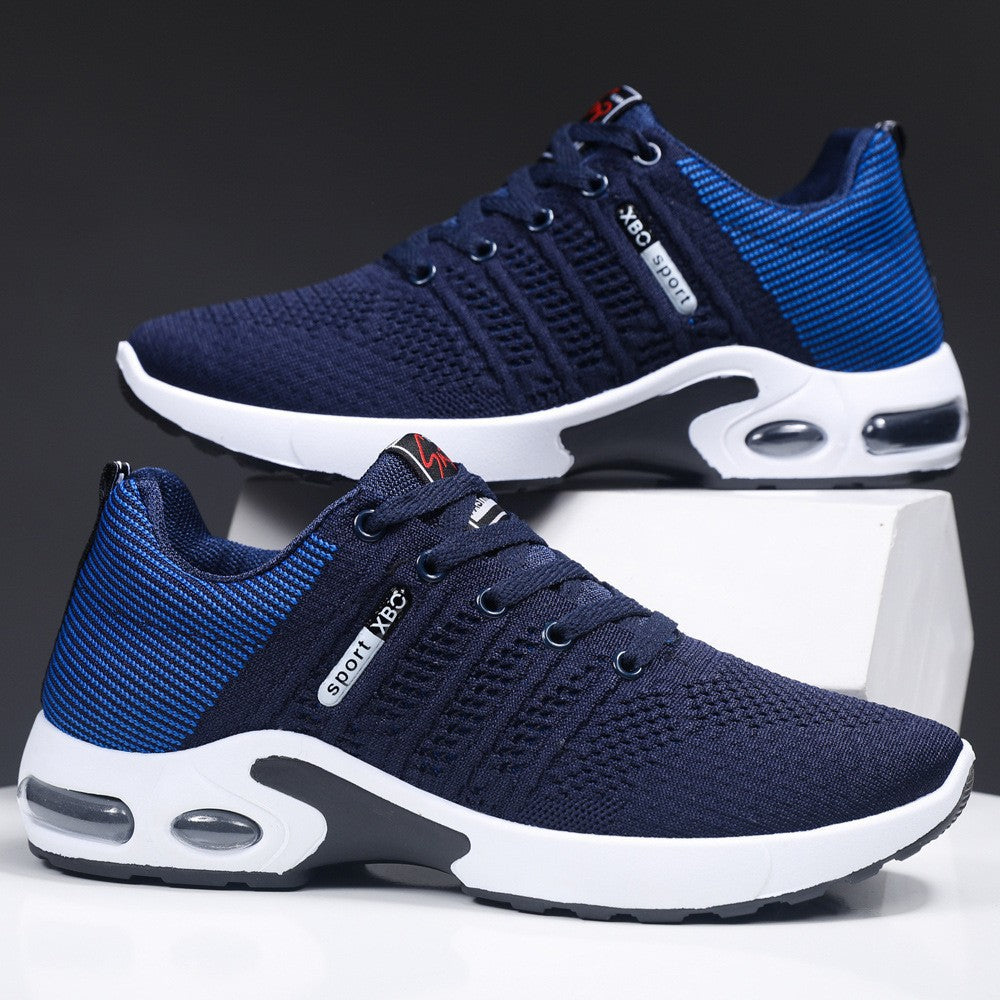 Damen Sportliche Sneakers mit atmungsaktiver Oberflächenstruktur und dämpfender Sohle R&B