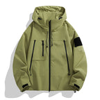 Damen Technische Outdoor-Jacke mit Verstellbarem Kapuzensystem und Multifunktionalen Taschen R&B