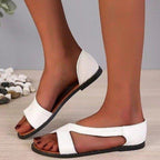 Damen Sandalen mit offenem Zehenbereich und komfortabler Fußbettgestaltung R&B