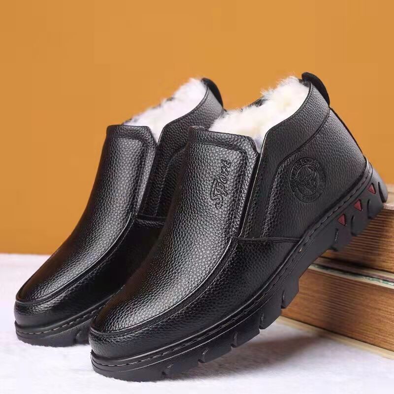 Herren Stiefel mit warmem Innenfutter und rutschfester Sohle R&B