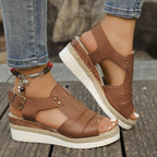 Damen Raffinierte Sandalen im Espadrille-Stil R&B
