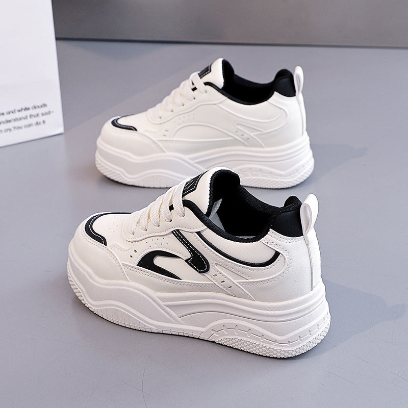 Damen Sportliche Sneaker mit erhöhtem Absatz R&B