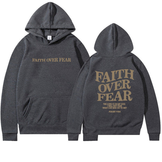 Damen Kapuzenpullover mit inspirierendem Schriftzug und hochwertiger Baumwolle R&B