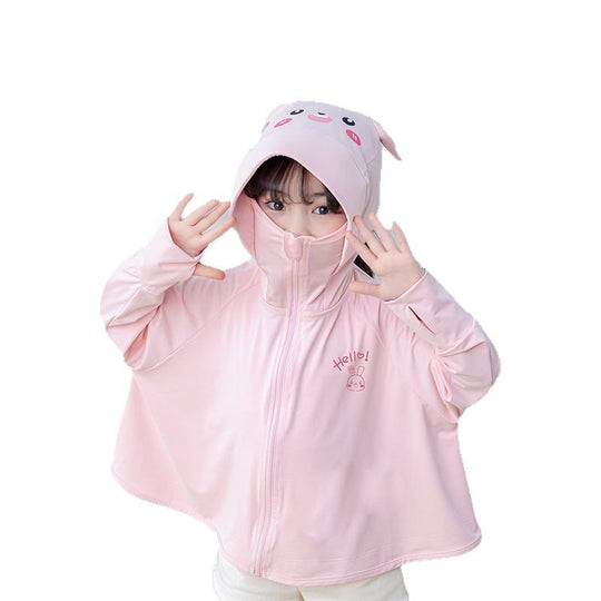 Damen leichte UV-Schutzjacke mit Kapuze und Reißverschluss R&B