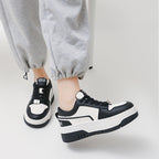 Damen Chunky Sneakers mit innovativem Sohlenprofil und modischem Obermaterial R&B