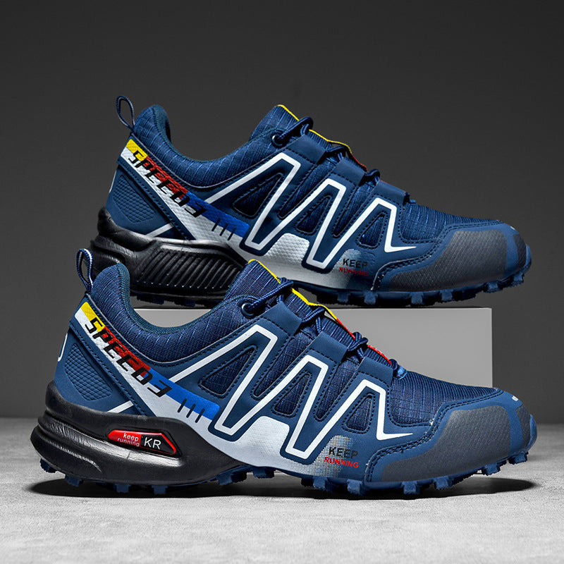 Damen Sportliche Trail-Sneakers mit rutschfester Sohle und atmungsaktivem Obermaterial