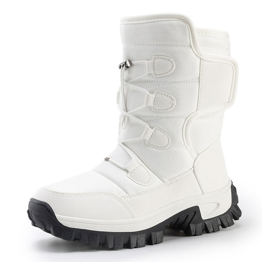 Damen Winterstiefel mit isolierendem Futter und rutschfester Profilsohle R&B