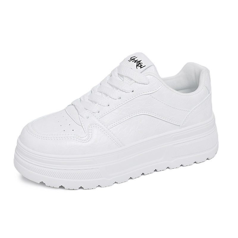 Damen Modische Chunky Sneakers mit elegantem Obermaterial und dämpfender Sohle R&B