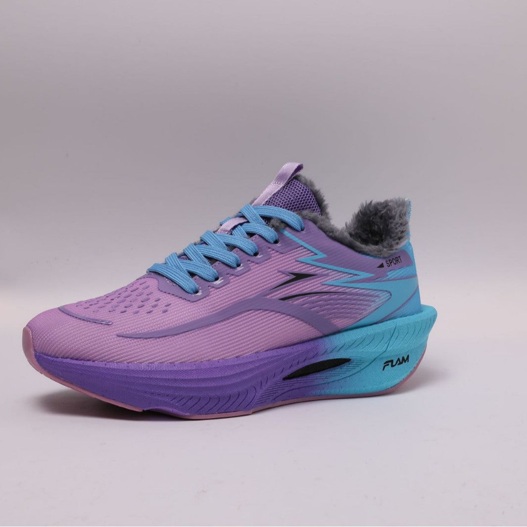 Damen Sportliche Lauf-Sneaker mit dämpfendem Obermaterial