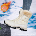 Damen warme Winterstiefel mit kuscheligem Futter und rutschfester Sohle R&B
