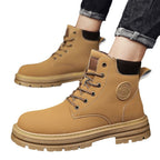 Damen Modische Winterstiefel mit stabiler Sohle und warmem Innenfutter