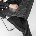 Damen Schnürschuhe mit rutschfester Sohle und robustem Obermaterial R&B