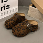 Damen Komfort Clogs mit modischem Riemen und ergonomischem Fußbett R&B