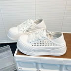 Damen luftige Sneaker mit innovativem Mesh-Design und sportlichem Komfort R&B
