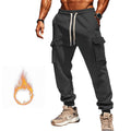 Herren Cargo-Freizeithose mit verstellbarem Bund und funktionalen Taschen R&B