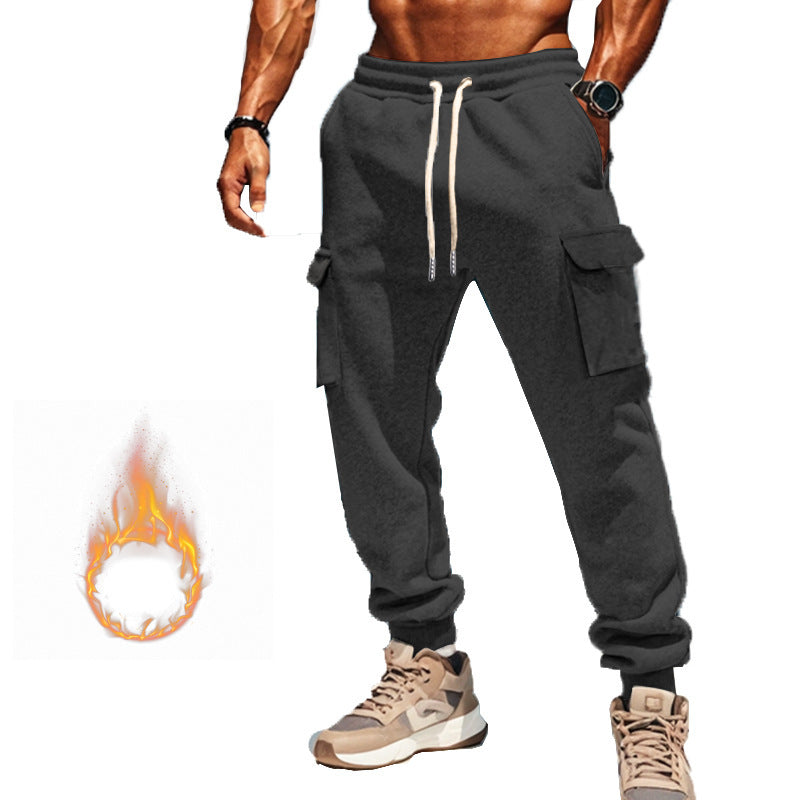 Herren Cargo-Freizeithose mit verstellbarem Bund und funktionalen Taschen R&B