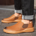 Damen bequeme Slip-On Sneakers mit elastischem Seitenstreifen und atmungsaktivem Obermaterial R&B