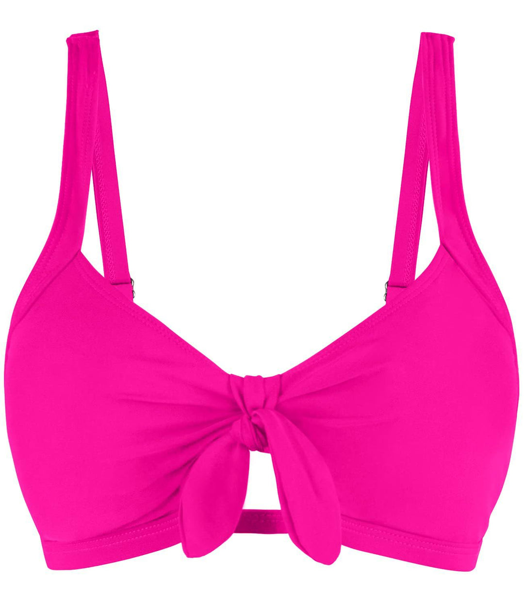 Damen Sportliches Bikinioberteil mit modischem Knotendetail R&B