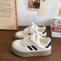 Damen Sportliche Sneakers mit dickem Profil und atmungsaktiver Obermaterialkombination