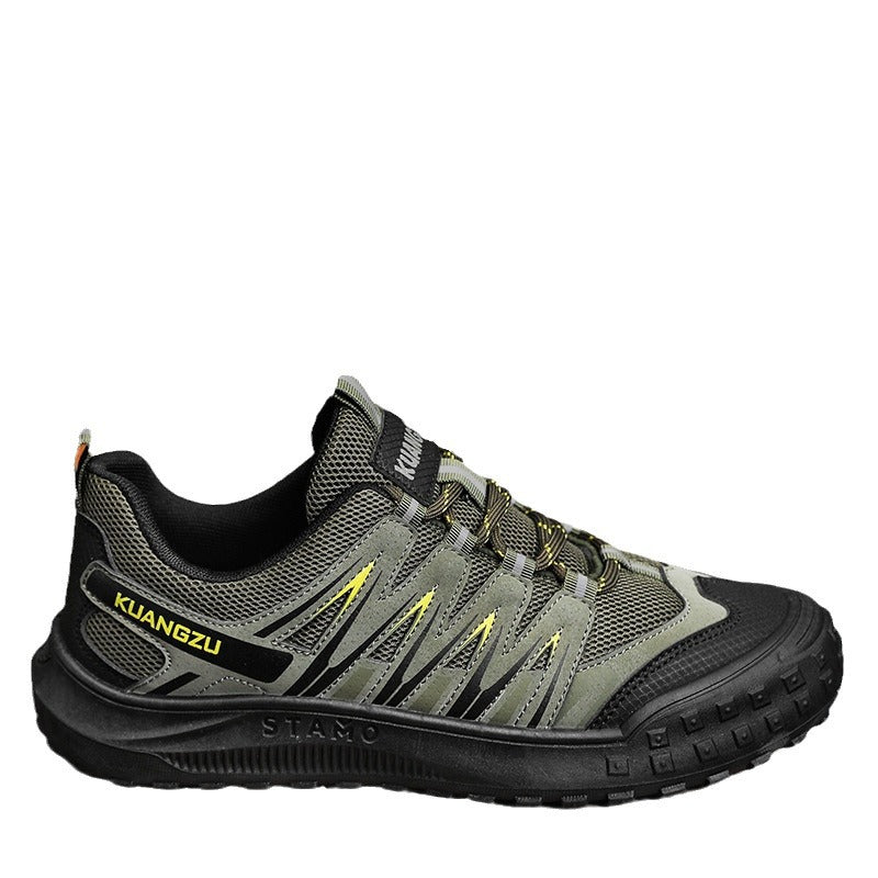 Damen Sportliche Freizeitsneaker mit atmungsaktivem Mesh und robustem Sohlenprofil R&B