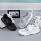 Damen Sportliche Gesundheits-Sneaker mit atmungsaktivem Obermaterial und verstellbarem Klettverschluss R&B