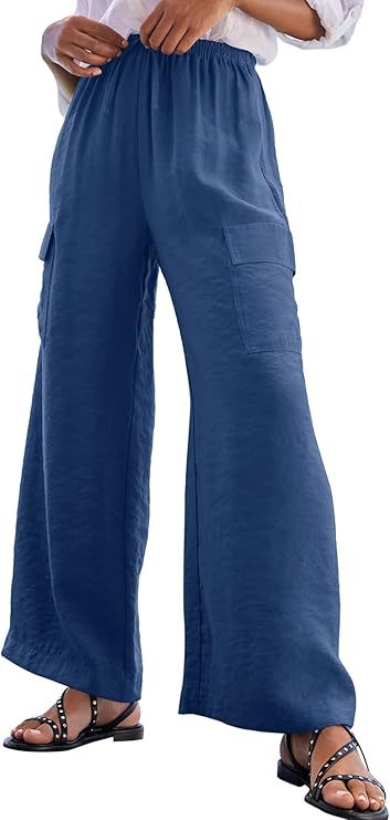 Damen Cargo-Hose aus leichtem Jersey R&B