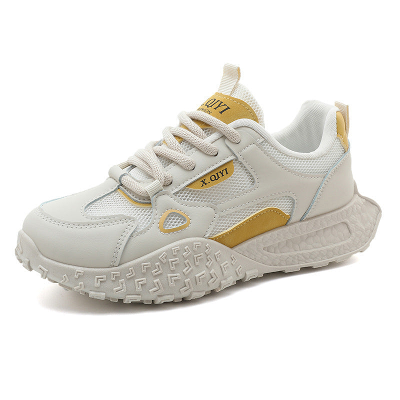 Damen Sportliche Sneakers mit atmungsaktiver Mesh-Oberfläche und dämpfender Sohle R&B