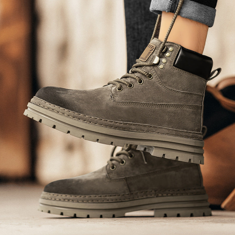 Damen Strapazierfähige Wanderstiefel mit hohem Schaft und rutschfester Sohle