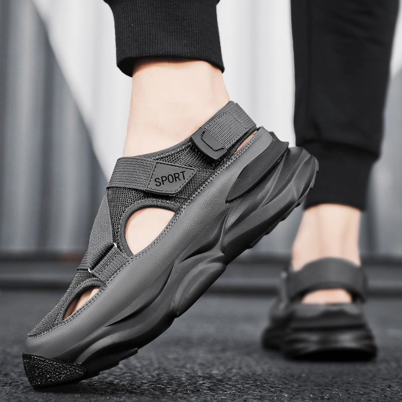 Damen Sportliche Sandalen mit rutschfester Sohle und innovativem Klettverschluss R&B