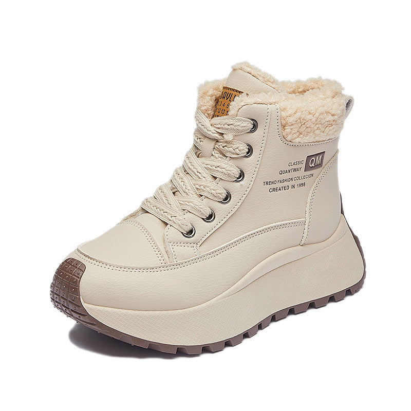 Damen Urbanen Winterstiefel mit weichem Futter und rutschfester Sohle R&B