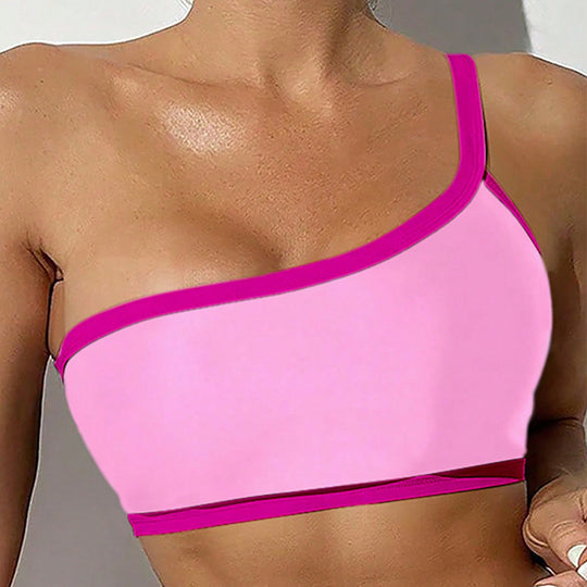 Damen asymmetrisches Bikini-Set R&B