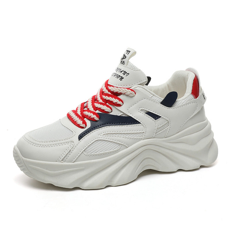 Damen Sportliche Chunky Sneakers mit atmungsaktivem Obermaterial und dämpfendem Sohlenprofil R&B
